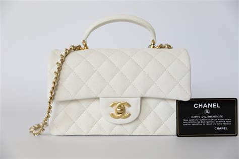 chanel mini rectangle white|chanel mini rectangle price.